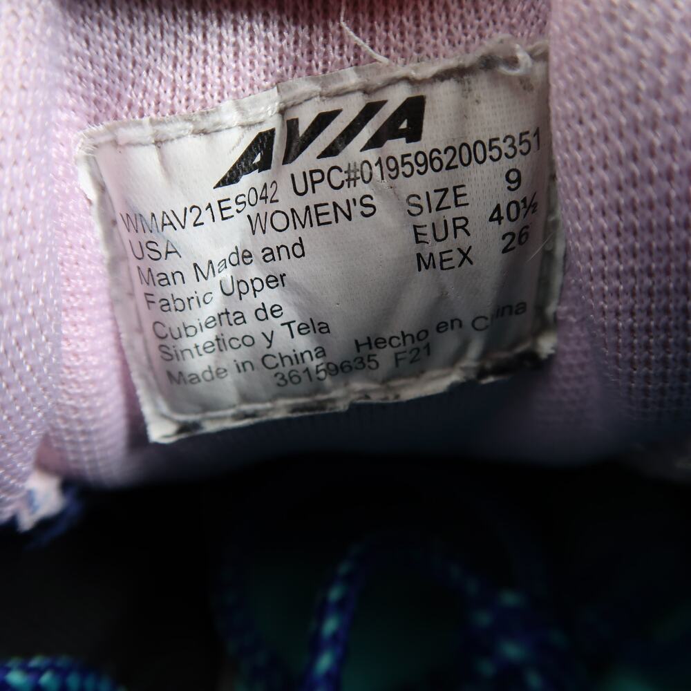 Avia Shoes Womens 9 Athletic Trainers Casual Slip On Bungee Sneaker Walk Comfort - Picture 6 of 11